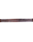 Comfytack Horse Saddle Cinch Girth Handtooled Basketweave Leather Brown
