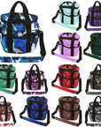 7.5"L X 10.5"W X 10"H Hilason Grooming Tote Bag With Zipper lid