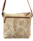 OHLAY KB353 Cross Body Upcycled Wool Upcycled Canvas Hair-On Genuine Leather women bag western handbag purse