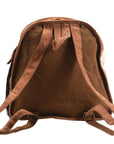 OHLAY KB399 Backpack Upcycled Wool Upcycled Canvas Hair-On Genuine Leather women bag western handbag purse