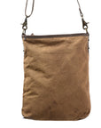 OHLAY MESSENGER Upcycled Wool Upcycled Canvas  Genuine Leather women bag western handbag purse