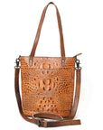 ADBG960 American Darling Crocodile Embossed Genuine Leather Women Bag Western Handbag Purse