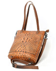 ADBG960 American Darling Crocodile Embossed Genuine Leather Women Bag Western Handbag Purse