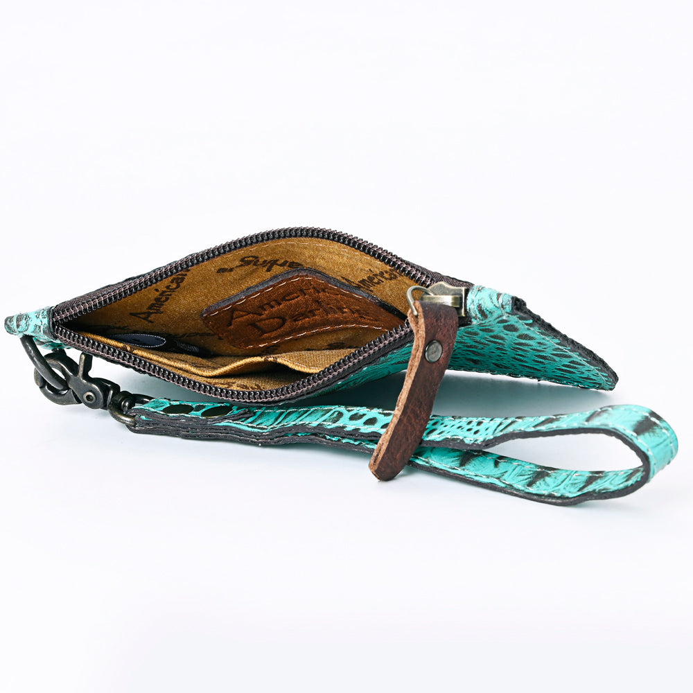 American Darling Crocodile Embossed Genuine Leather Women Bag Western Handbag Purse