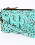 American Darling Crocodile Embossed Genuine Leather Women Bag Western Handbag Purse