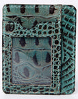 American Darling Crocodile Embossed Genuine Leather Women Bag Western Handbag Purse