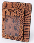 American Darling Crocodile Embossed Genuine Leather Women Bag Western Handbag Purse