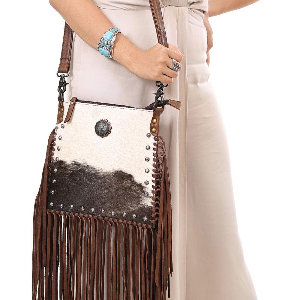 American Darling Cross Body I Hair-On Genuine Leather Women Bag Western Handbag Purse