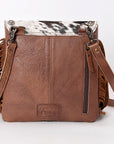 American Darling ADBG984 Crossbody Hair-On Genuine Leather Women Bag Western Handbag Purse