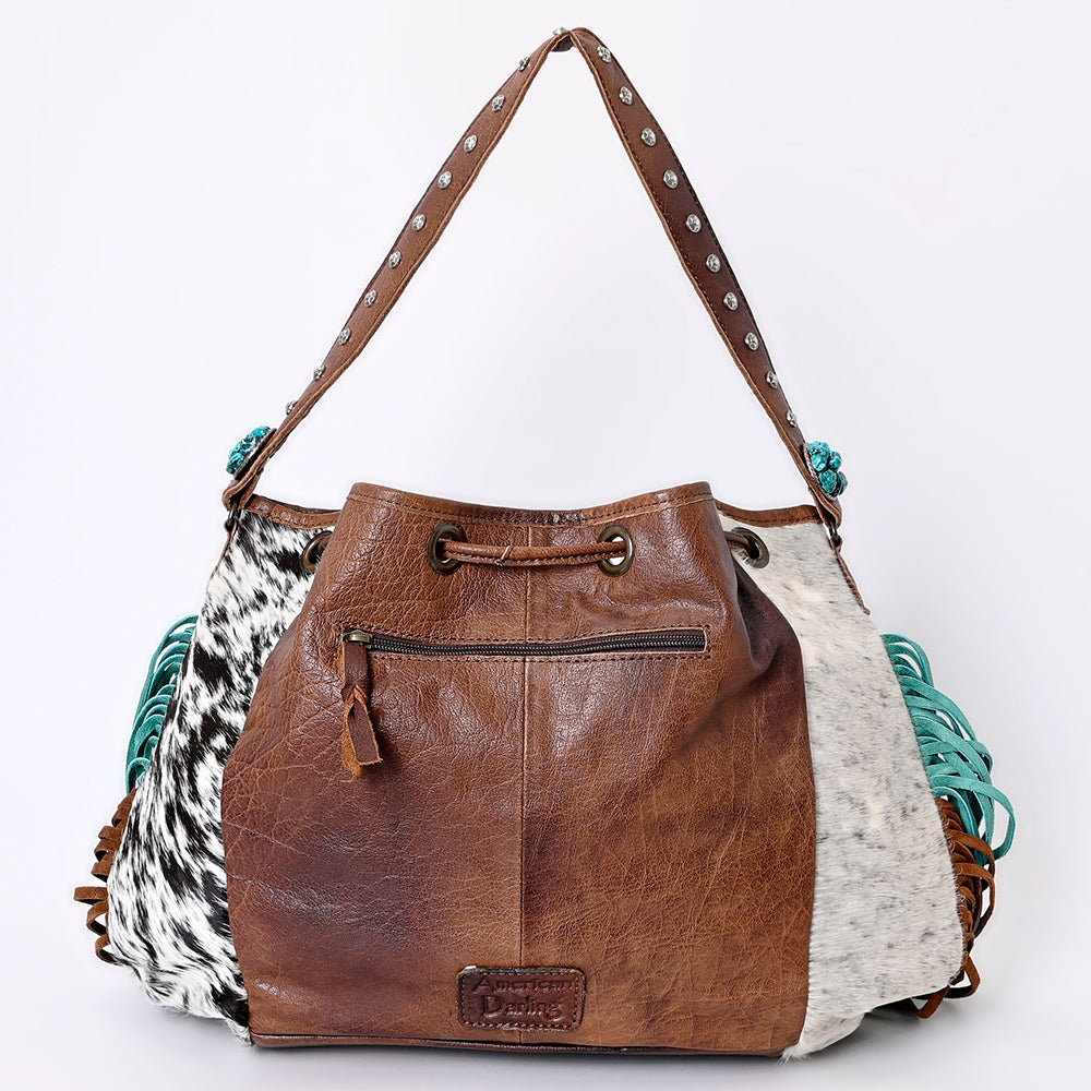 American Darling Hobo Hair-On Genuine Leather Women Bag Western Handbag Purse