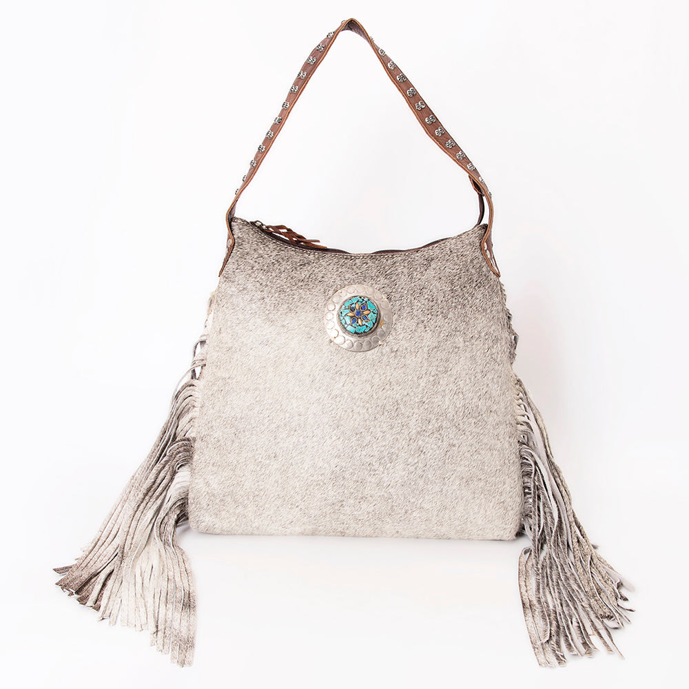 American Darling Hobo Hair-On Genuine Leather Women Bag Western Handbag Purse