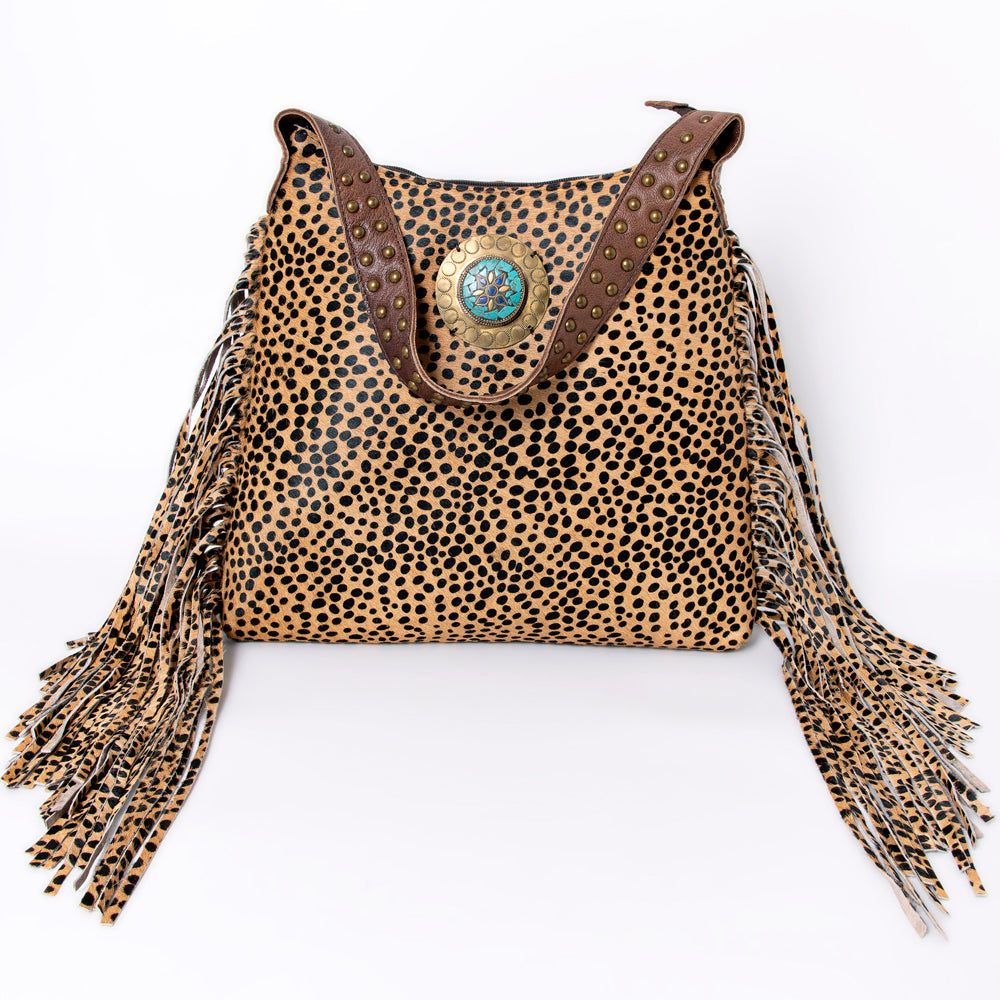 American Darling Hobo Hair-On Genuine Leather Women Bag Western Handbag Purse