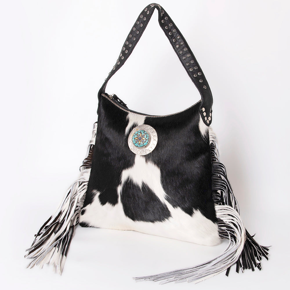 American Darling Hobo Hair-On Genuine Leather Women Bag Western Handbag Purse