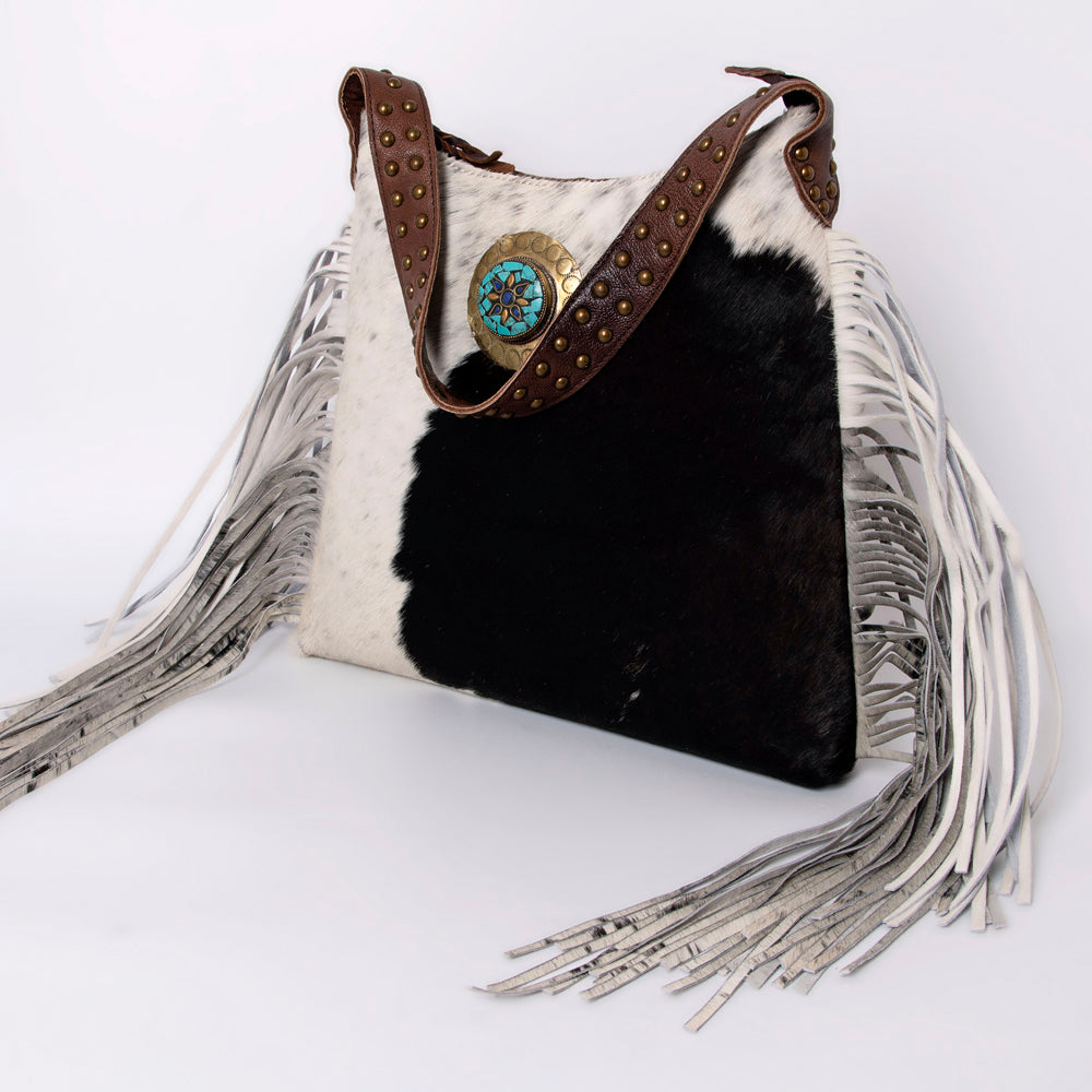 American Darling Hobo Hair-On Genuine Leather Women Bag Western Handbag Purse