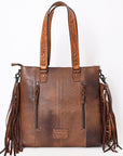 American Darling ADBG993 Tote Hand Tooled Genuine Leather Women Bag Western Handbag Purse