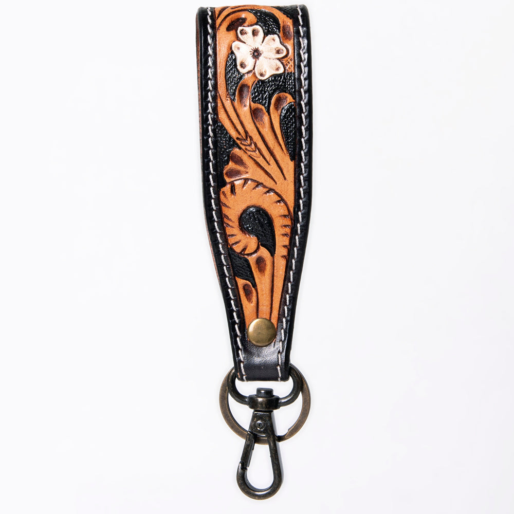 American Darling Hand Tooled Genuine Leather Handle Strap for Wristlet Bag Phone Wrist Keychain Wallet Purse Clutch Cellphone