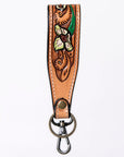 American Darling ADWSF126D Hand Tooled Genuine Leather Handle Strap For Wristlet Bags