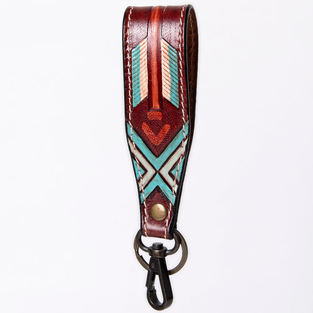 American Darling Hand Tooled Genuine Leather Handle Strap for Wristlet Bag Phone Wrist Keychain Wallet Purse Clutch Cellphone