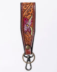 American Darling ADWSF126J Hand Tooled Genuine Leather Handle Strap For Wristlet Bags