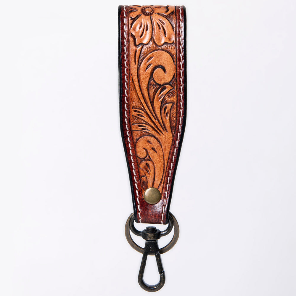 American Darling Hand Tooled Genuine Leather Handle Strap for Wristlet Bag Phone Wrist Keychain Wallet Purse Clutch Cellphone