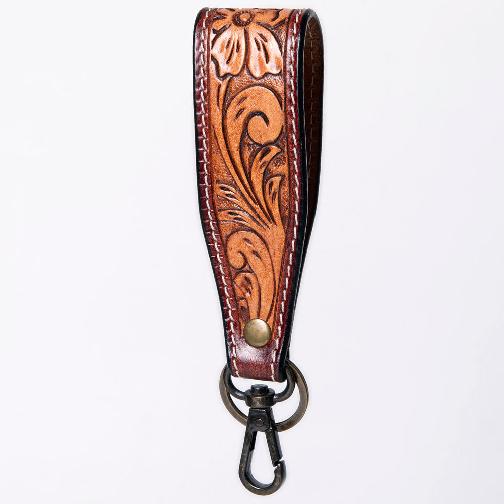 American Darling Hand Tooled Genuine Leather Handle Strap for Wristlet Bag Phone Wrist Keychain Wallet Purse Clutch Cellphone
