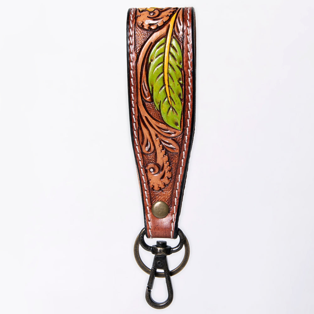 American Darling Hand Tooled Genuine Leather Handle Strap for Wristlet Bag Phone Wrist Keychain Wallet Purse Clutch Cellphone