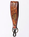 American Darling Hand Tooled Genuine Leather Handle Strap for Wristlet Bag Phone Wrist Keychain Wallet Purse Clutch Cellphone