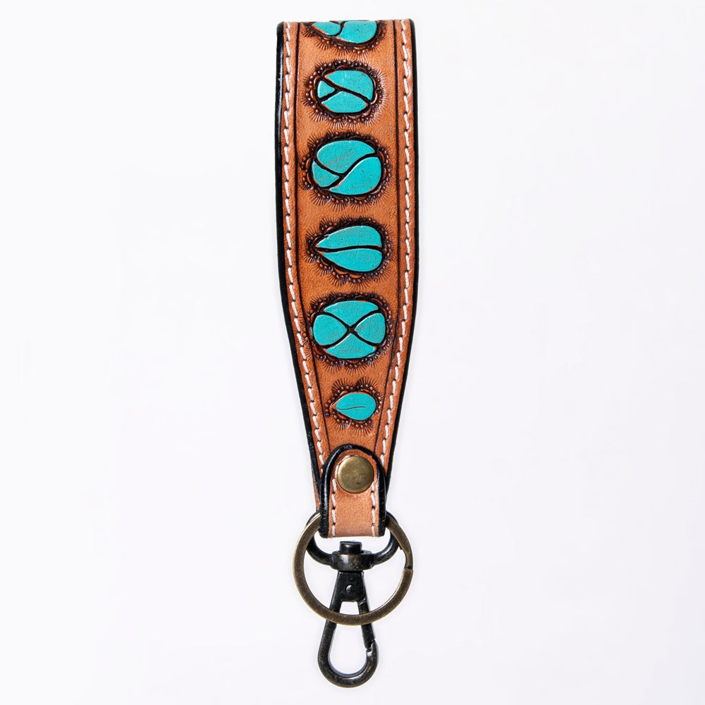 American Darling Hand Tooled Genuine Leather Handle Strap for Wristlet Bag Phone Wrist Keychain Wallet Purse Clutch Cellphone