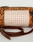 ADBG777A American Darling Hand Tooled Genuine Leather Women Bag Western Handbag Purse