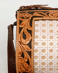 ADBG777A American Darling Hand Tooled Genuine Leather Women Bag Western Handbag Purse