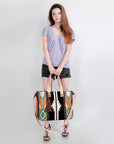 American Darling Tote Saddle Blanket Genuine Leather Women Bag Western Handbag Purse