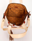 American Darling Tote Saddle Blanket Genuine Leather Women Bag Western Handbag Purse