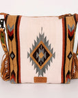 American Darling Saddle Blanket Genuine Leather Women Bag Western Handbag Purse