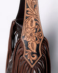 American Darling Hobo Hand Tooled Hair-On Genuine Leather Women Bag Western Handbag Purse