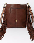 American Darling Large Crossbody Hand Tooled Genuine Leather Women Bag Western Handbag Purse