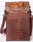 American Darling CELL PHONE HOLDER Hand Tooled Hair-on Genuine Leather women bag western handbag purse