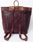 ADBGZ653B American Darling Hand Tooled Saddle Blanket Genuine Leather Women Bag Western Handbag Purse