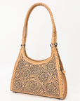 American Darling ADBGZ658 Hobo Hand Tooled Genuine Leather Women Bag Western Handbag Purse