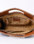 American Darling ADBGZ660 Clutch Hand Tooled Genuine Leather Women Bag Western Handbag Purse
