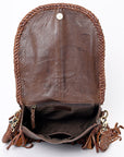 American Darling Messenger Genuine Leather Women Bag Western Handbag Purse