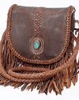 American Darling Messenger Genuine Leather Women Bag Western Handbag Purse