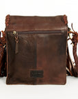 American Darling Messenger Genuine Leather Women Bag Western Handbag Purse