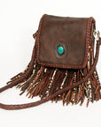American Darling Messenger Genuine Leather Women Bag Western Handbag Purse