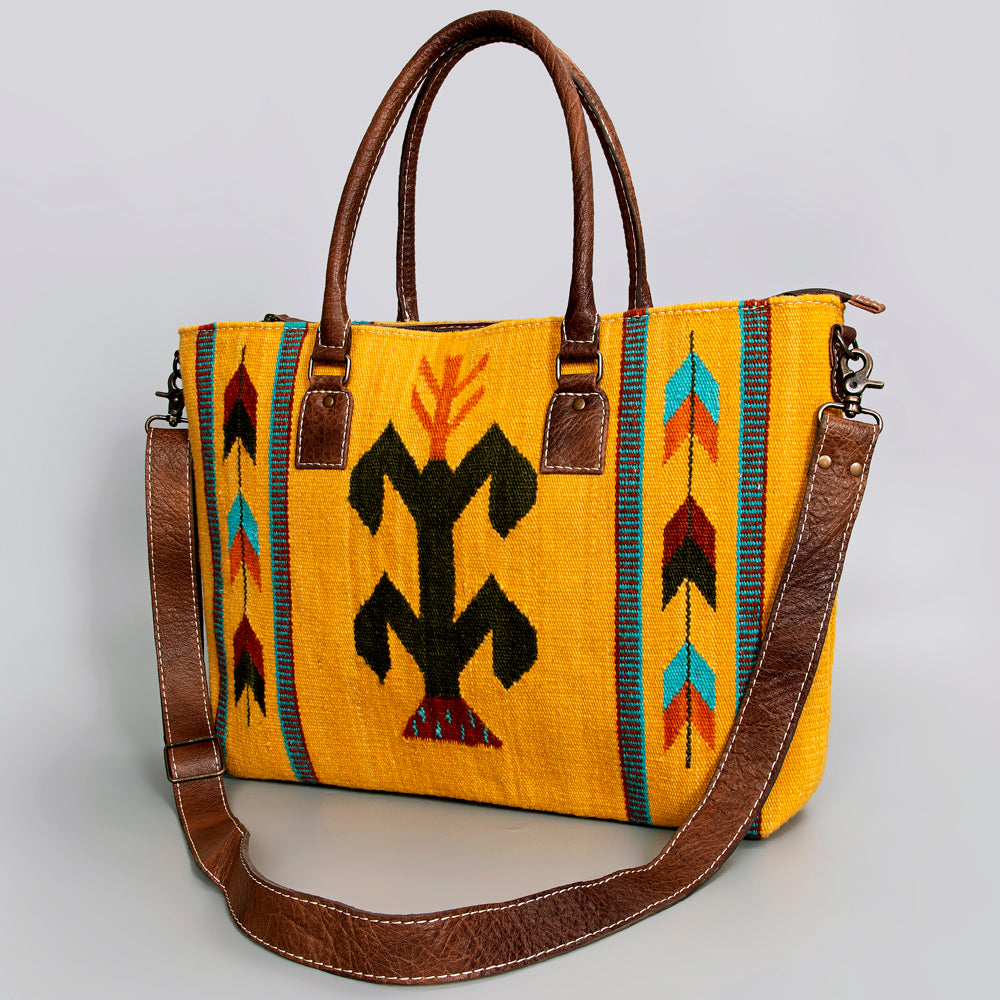 American Darling Tote Saddle Blanket Genuine Leather women bag western handbag purse