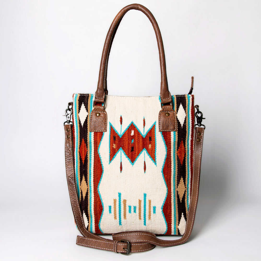 American Darling Tote Saddle Blanket Genuine Leather women bag western handbag purse