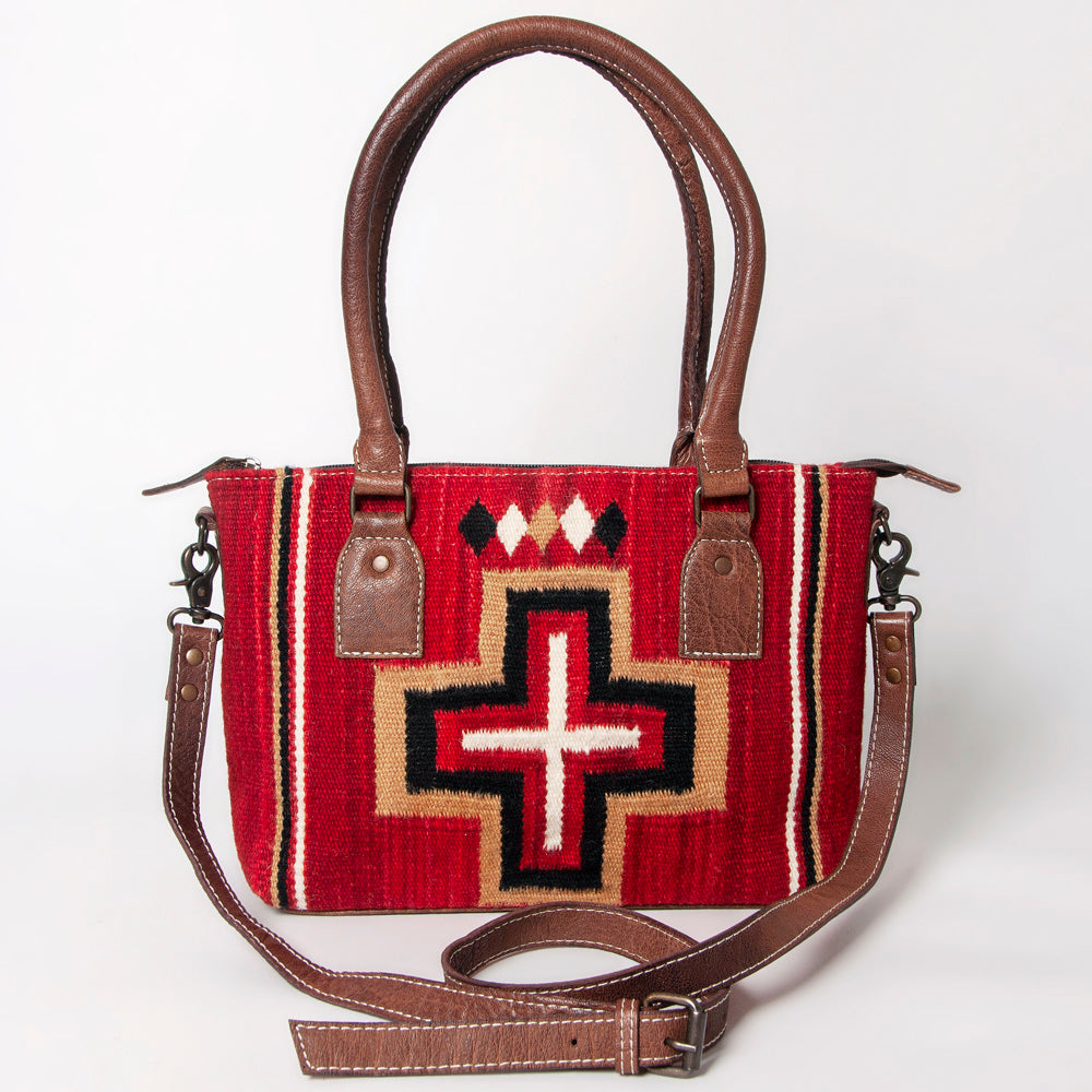 American Darling Tote Saddle Blanket Genuine Leather women bag western handbag purse