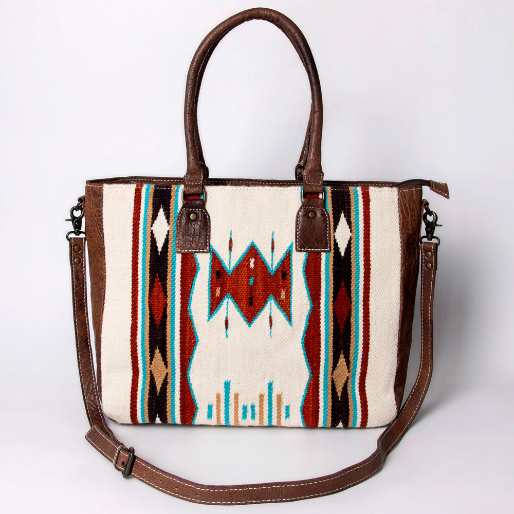 American Darling Tote Saddle Blanket Genuine Leather women bag western handbag purse
