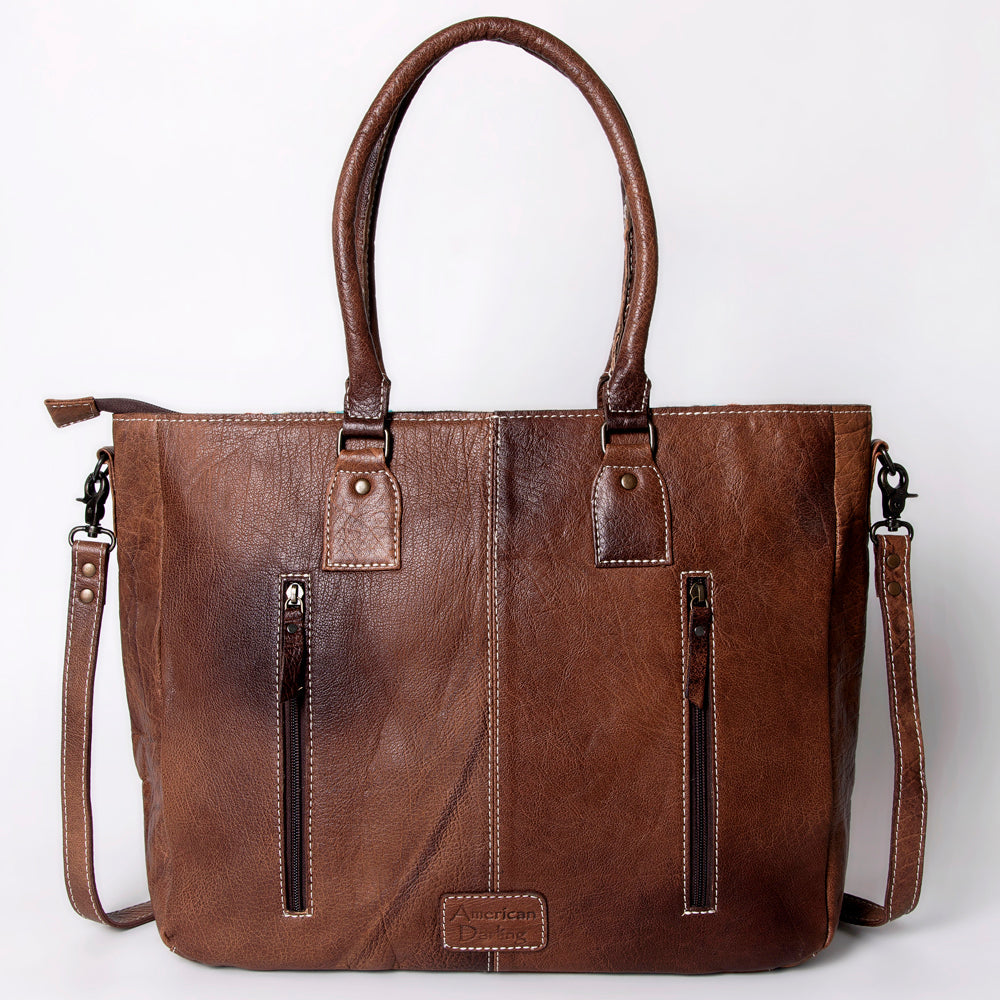 American Darling Tote Saddle Blanket Genuine Leather women bag western handbag purse