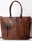 American Darling Tote Saddle Blanket Genuine Leather women bag western handbag purse