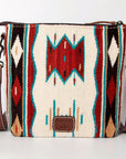 American Darling ADBG1006A Large Crossbody Saddle Blanket Genuine Leather women bag western handbag purse
